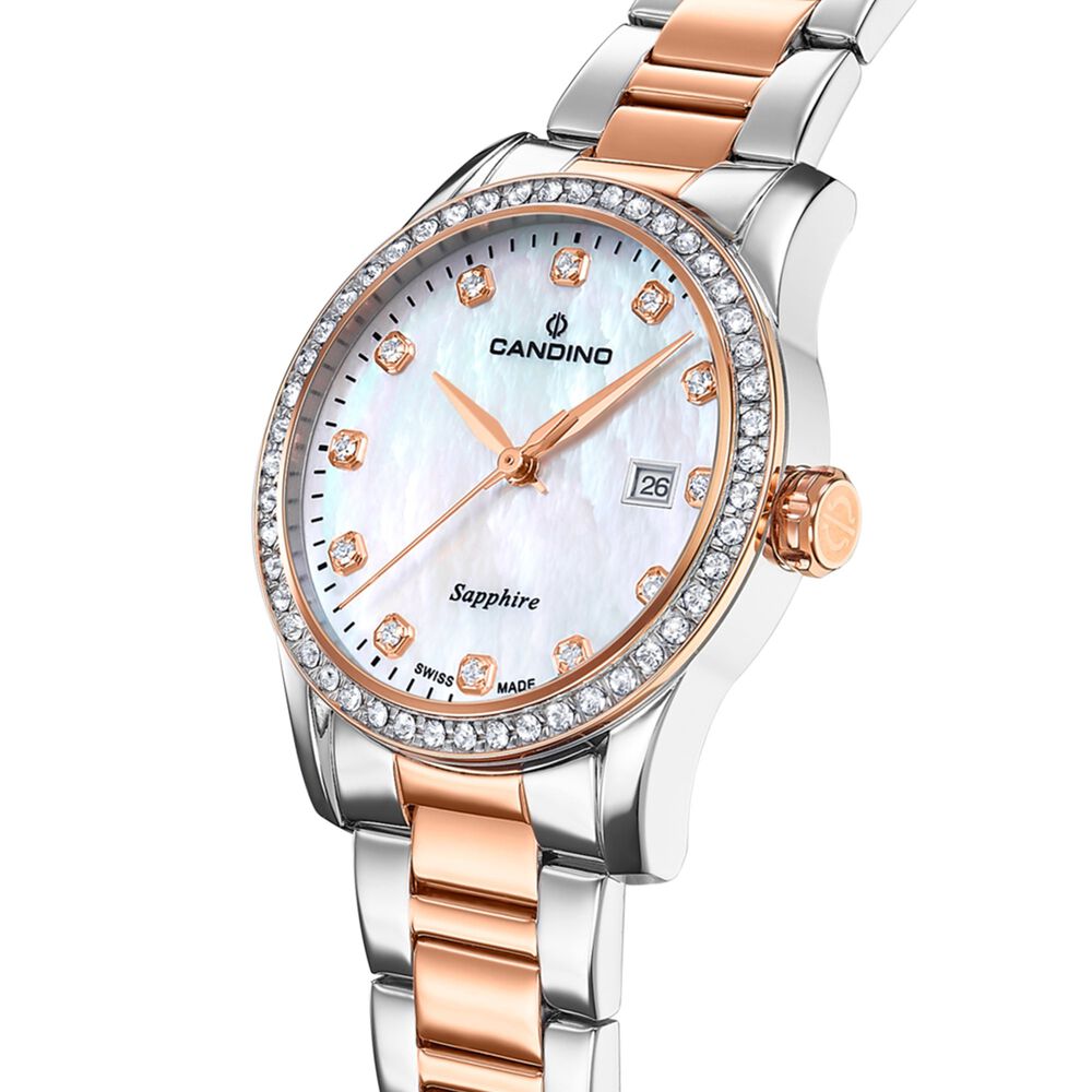 Reloj C4741/1 Candino Swiss Blanco N&aacute;car Mujer Couples Classic image number 1.0